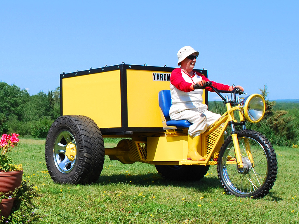 YardMule Electric Tractor - easy to drive